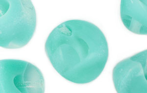 Loose Pressed Cubes 24/26mm : Crystal/Mint Julep