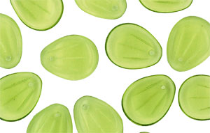 Loose Pixie Wings 17/13mm : Olivine