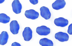 Loose Cocoons 12/8mm : Matte - Cobalt